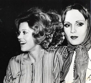 Candy Darling and Jane Fonda