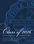 2026 Suffolk University commencement program, College of Arts & Sciences and Sawyer Business School