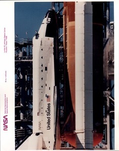 Liftoff of the Shuttle Challenger for STS 51-L Mission