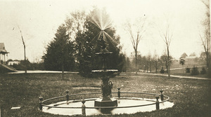 Class of 1882 dedicatory fountain