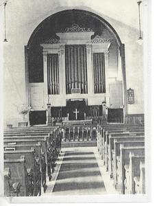 Organ at Plainville United Methodist Church