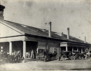Original Taunton Branch Railroad Station on High Street.