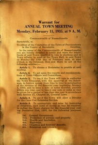 Town Meeting 1935