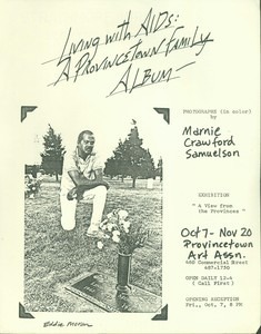 AIDS Photography Exhibit Flyer