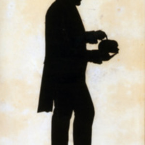 Silhouette of Johann Gaspar Spurzheim
