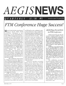 AEGIS News, No. 5 (November, 1995)