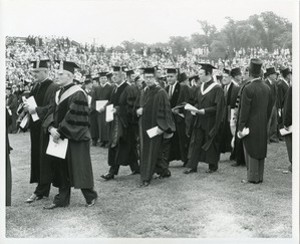 Honorary graduates and dignitaries