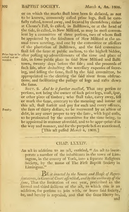 1807 Chap. 0085. An act in addition to an act, entitled, "An act to incorporate a number of the inhabitants in the town of Limington, in the county of York, into a separate Religious Society, by the. name of The first Baptist Society in Limington.