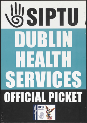 Dublin Health Services official picket