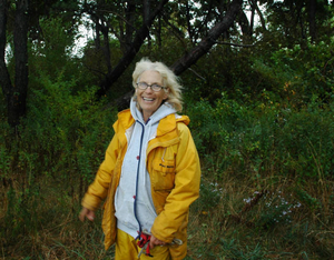 Judy McDevitt on Peddocks Island