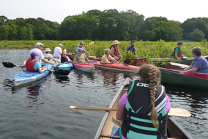 History paddle at Riverfest