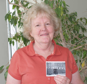 Carol Nevins at the Boston Public Housing Mass. Memories Road Show