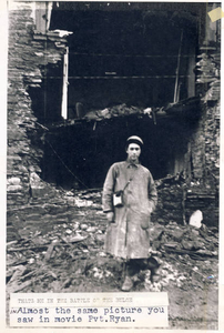 Saul Sokolow in Europe during the war