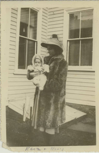 Nancy (Roman) Nelson and Mother Edna (Lorey) Roman