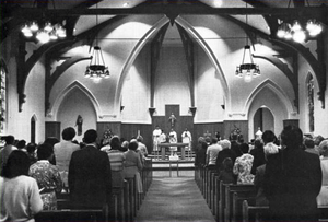 Saint Mary's Catholic Church, 1976