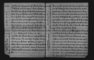 Tewksbury Almshouse Intake Record: McDonald, Margaret