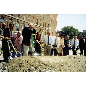 Parcel C groundbreaking ceremony