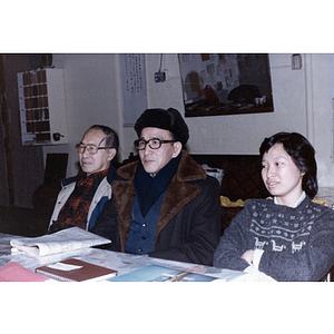 Citizenship class held by the Chinese Progressive Association