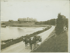 Exterior view of the Quissett Harbor House, Falmouth, Mass., undated