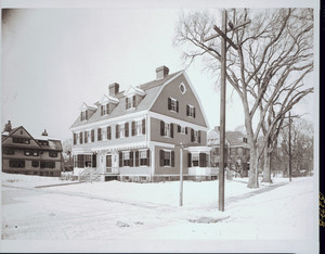 Exterior view of the Noyes House, Cambridge, Mass., undated