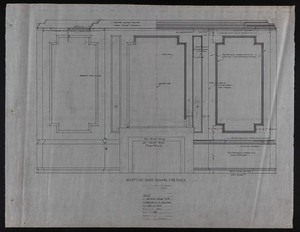 Reception Room Toward Fireplace, Dec. 22, 1905