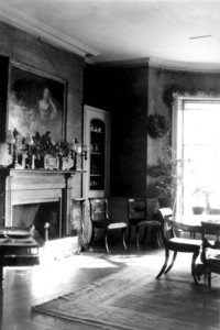 Interior view of Greely Stevenson Curtis House, dining room, 28-30 Mount Vernon St., Boston, Mass., February 18, 1923