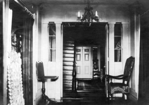 Bull House, Middletown, R.I., Entrance Hall..