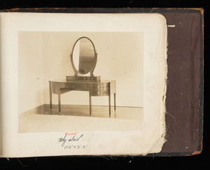 Dressing Table and Mirror #548