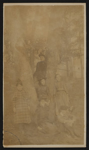Group portrait of children, Rangeley, Winchester, Mass., undated