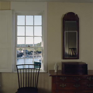 View from chamber window, Sayward-Wheeler House, York Harbor, Maine