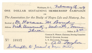 Association for the Study of Negro Life and History