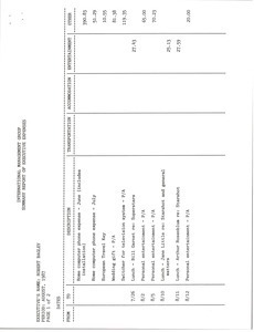 Robert Bagley executive expenses