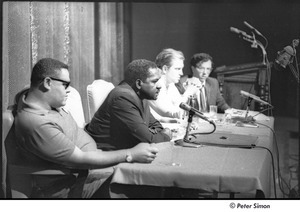 National Student Association Congress: unidentified speakers on a panel
