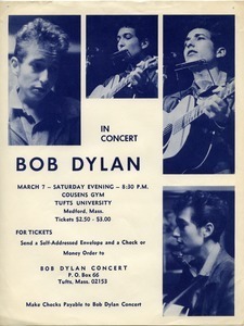 In concert: Bob Dylan... Tufts University