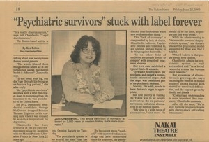 'Psychiatric survivors' stuck with label forever