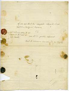 Charles Lamb letter to Taylor & Hessey