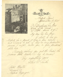 Letter from Albert A. Smith to W. E. B. Du Bois