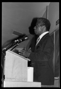James Baldwin lecturing at UMass Amherst