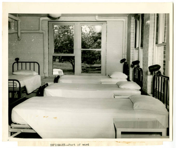 Infirmary Ward at the US Naval Special Hospital at Springfield College
