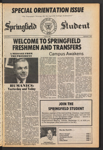 The Springfield Student (vol. 73, no. 1) Sept. 7, 1979