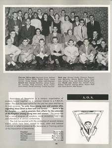 1957 Association of Secretaries Yearbook Photograph
