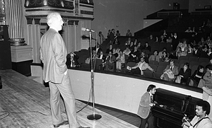 Mayor Kevin H. White at the Strand Theatre