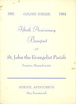 50th Anniversary Banquet Program