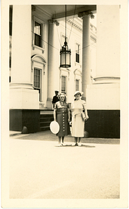 Alice and Catherine at the White House