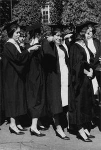 Waiting in Cap and Gown, 1964