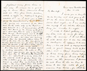 Letter from Luther Bruen, Camp near Bealeton Station, VA to Augusta Bruen, 1863 December 15