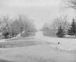 Main Street looking west, 1897