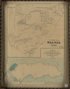 1879 Map of Halifax, Massachusetts