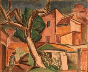 "La Basse Gaude" Oliver N. Chaffee (1881-1944)