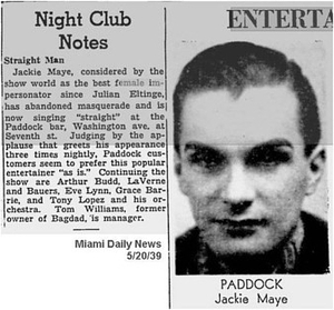 Night Club Notes